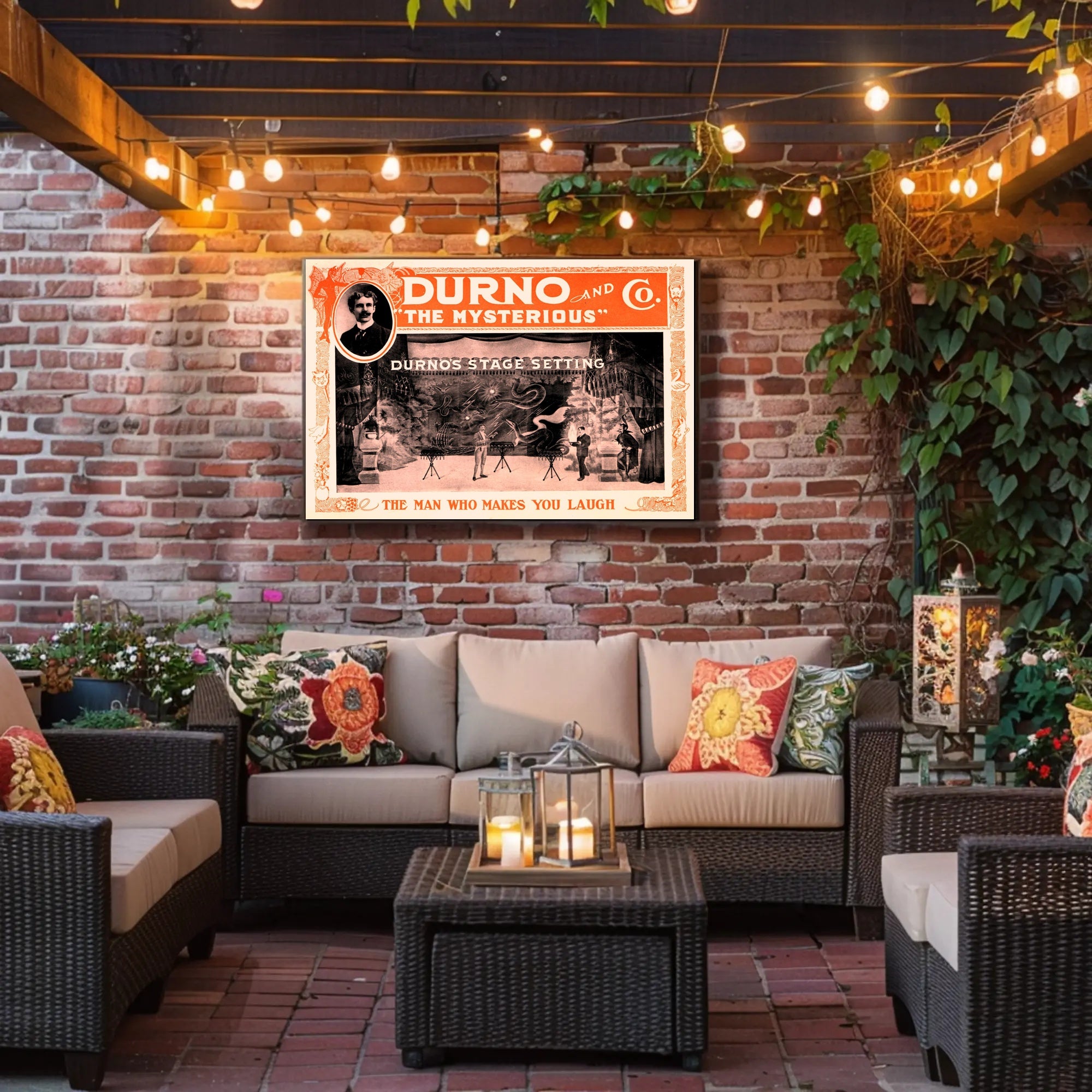 Durno and Co. Vintage Performance Cultural or Heritage Poster