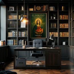 St. Dorothy Guardian of the Garden of Souls Poster PosterGoat