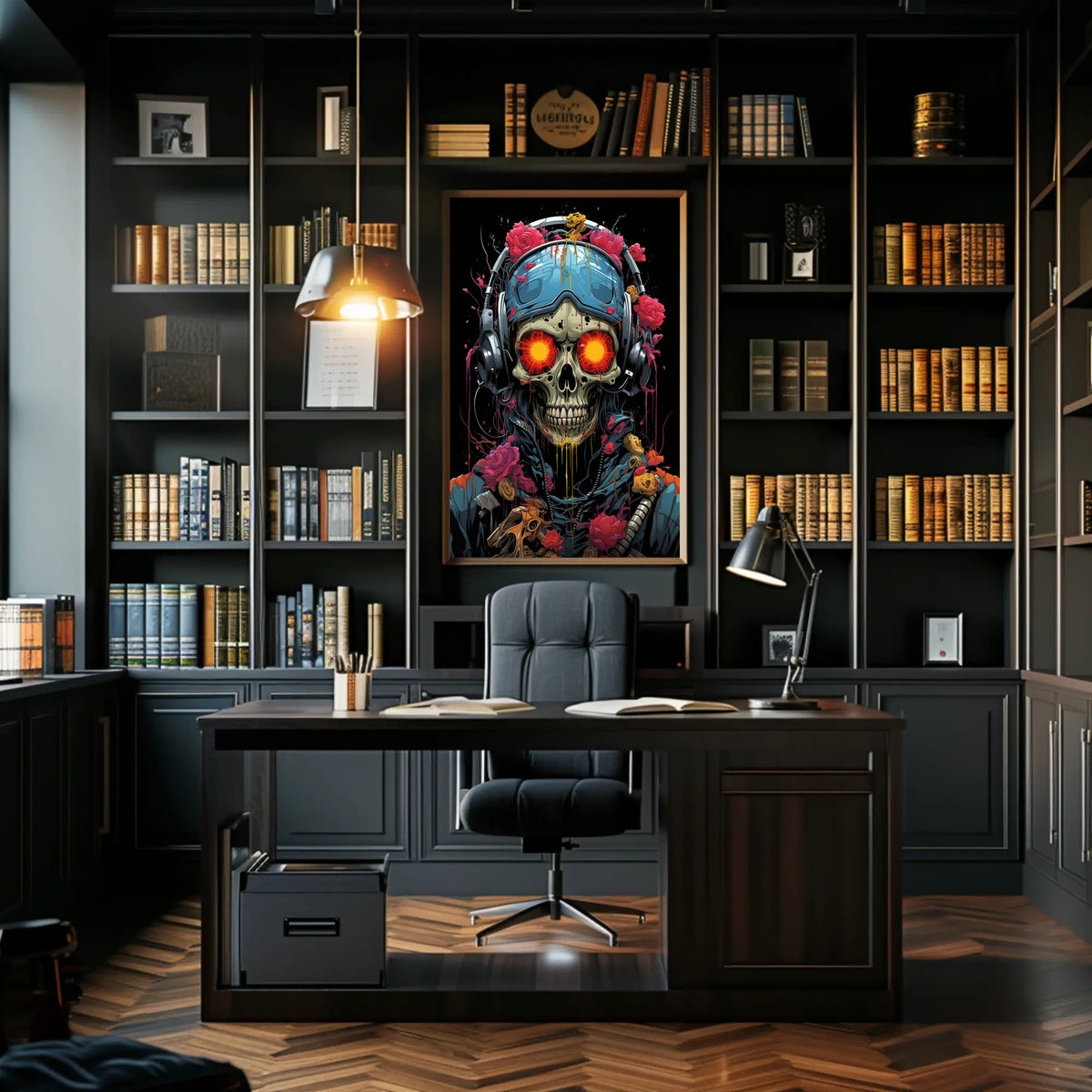 Skull Symphony Poster