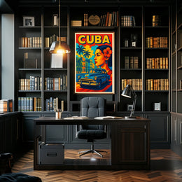 Vibrant Cuba Poster