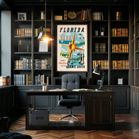 Florida Scenic South Railway Promotion Poster