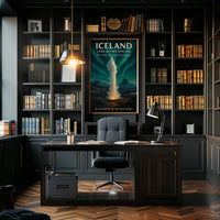 Iceland Land of Fire and Ice Poster