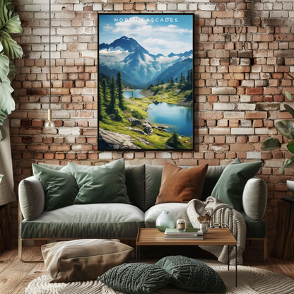 North Cascades National Park Poster