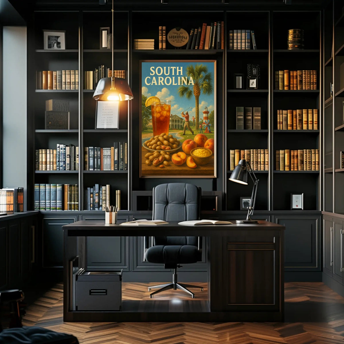 South Carolina Charm Poster