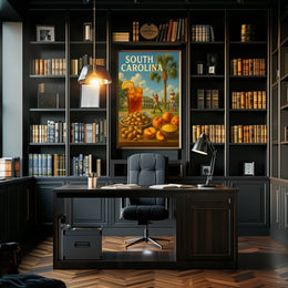 South Carolina Charm Poster