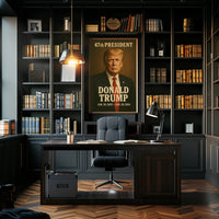 Donald Trump Visionary Leader Photography Realism Patriotic Collector Tribute Edition Poster