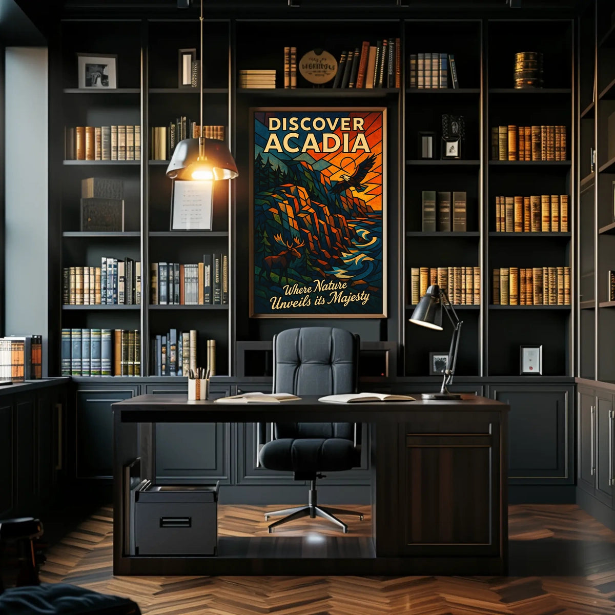 Discover Acadia Poster