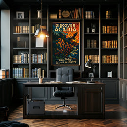 Discover Acadia Poster