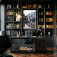 Tranquil Mountain Lake Poster