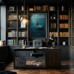 Los Angeles  Nuclear Submarine Poster PosterGoat