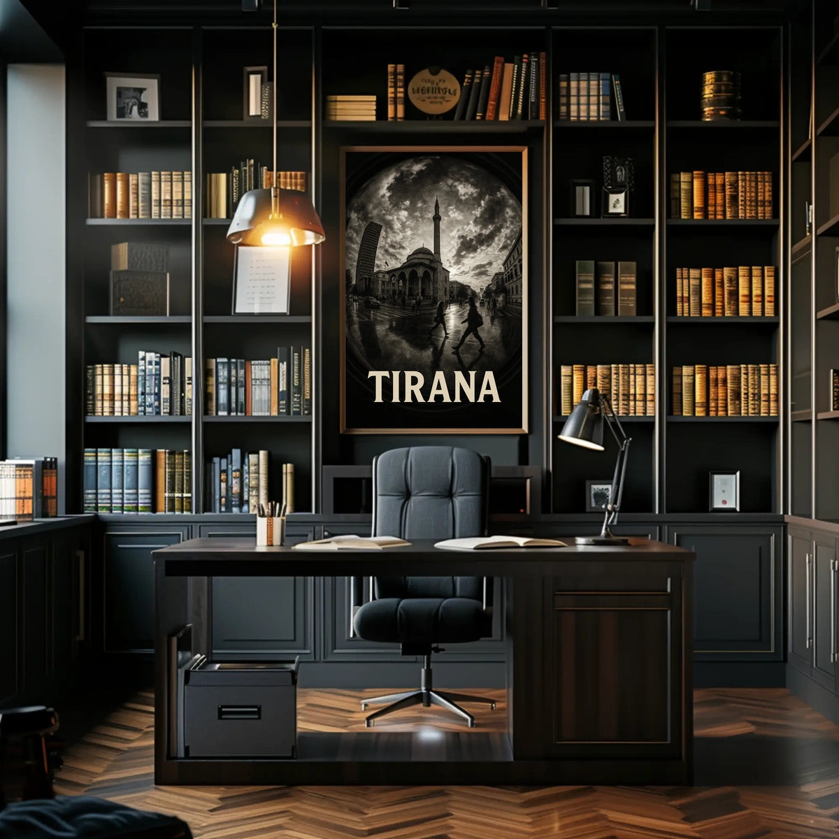Tirana At Dusk Poster