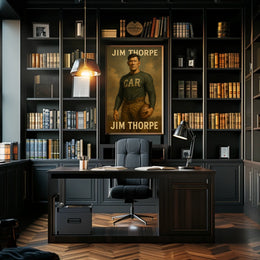 Jim Thorpe Athletic Legend Poster