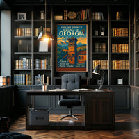Explore The Rich Heritage Of Georgia Poster