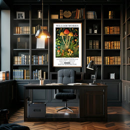 William Morris 19th Century Cotton Prints Poster