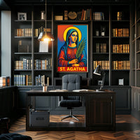 St. Agatha Poster