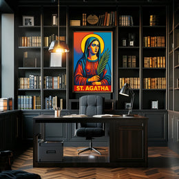 St. Agatha Poster