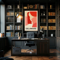 Delaware A Modern Tribute Poster