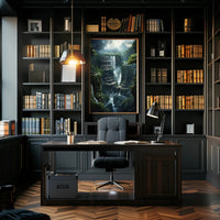 Fantastical Ancient Landscapes Art Poster