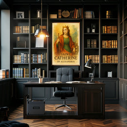 Saint Catherine of Alexandria Poster