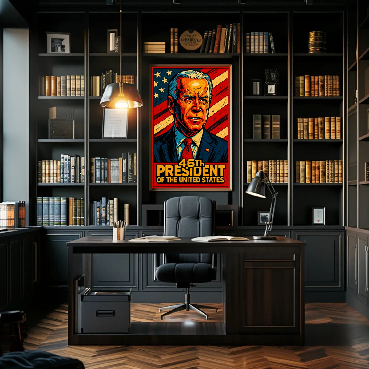 46Th President Of The United States Poster Wall Art Decor