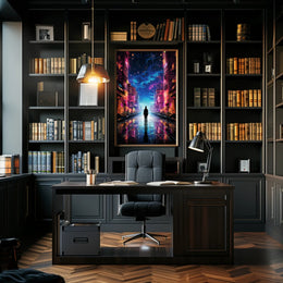 Neon City Dreams Poster