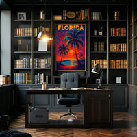 Florida Sunset Poster