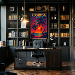 Florida Sunset Poster