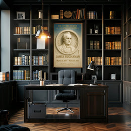 James Buchanan Presidential Poster