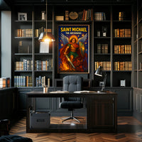 Saint Michael the Archangel Poster PosterGoat