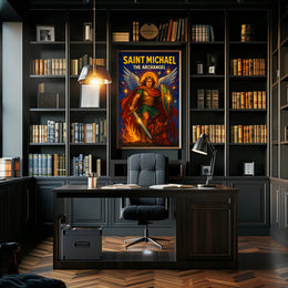 Saint Michael the Archangel Poster PosterGoat