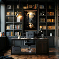 Enchanted Forest At Dusk Poster