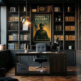 Forward To Victory Poster