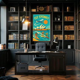 Sydney Adventure Travel Poster