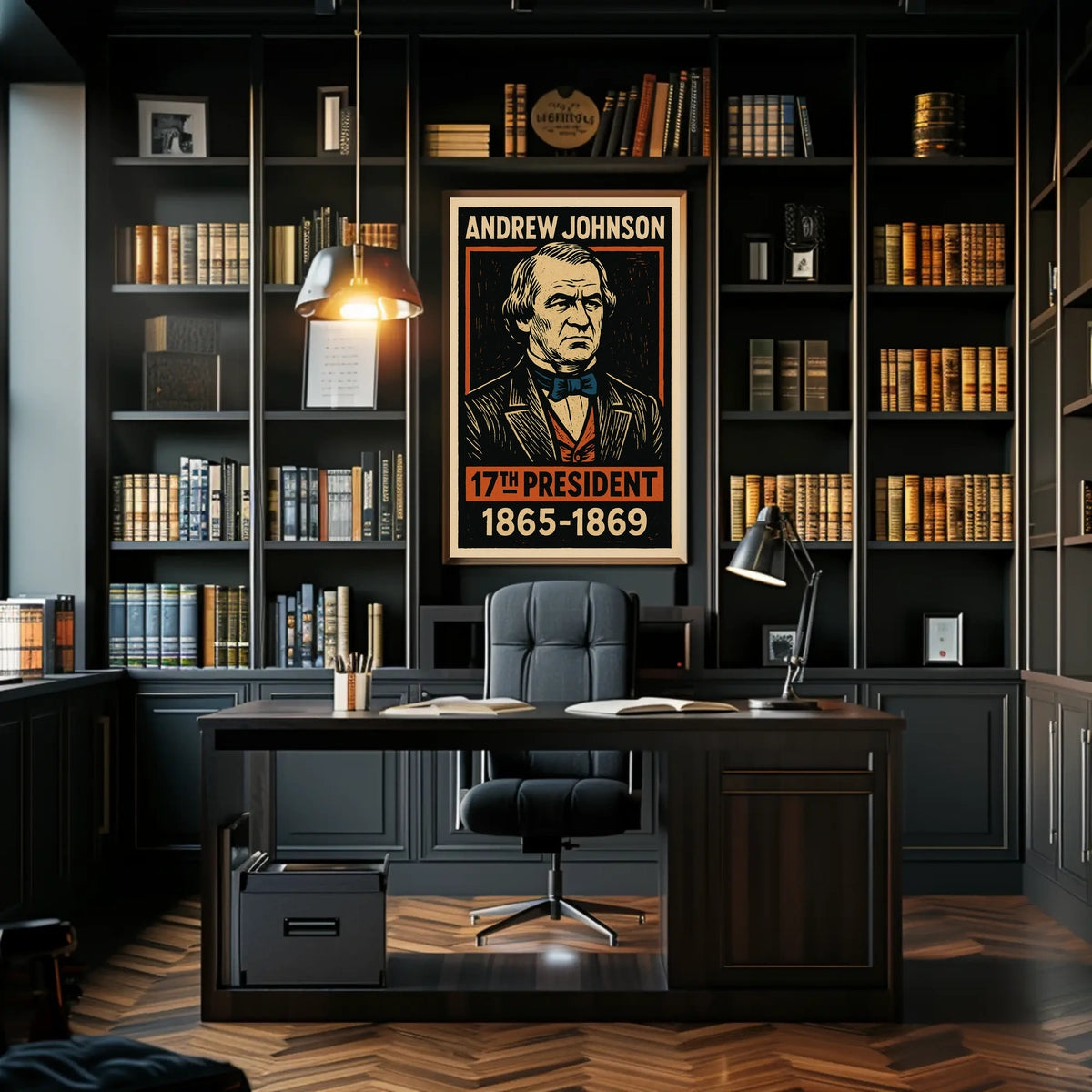 Andrew Johnson 17th President Poster