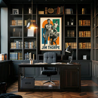 Jim Thorpe Athletic Legend Poster