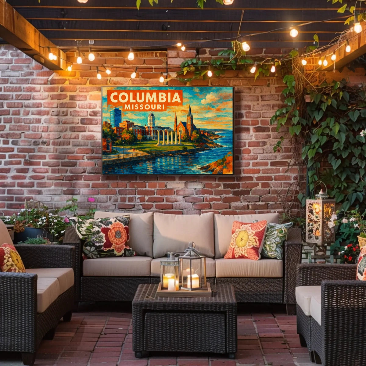 Columbia, Missouri Poster