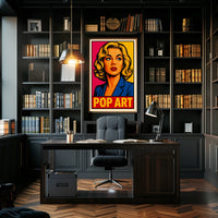 Pop Art Portrait Poster