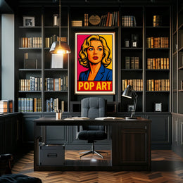 Pop Art Portrait Poster