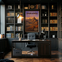 Welcome to Badlands National Park Poster