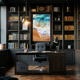 Ocean Waves Poster