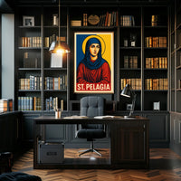 St. Pelagia Poster