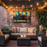 Mumbai Skyline Poster