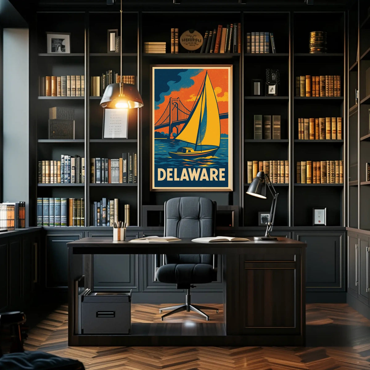 Delaware Travel Poster