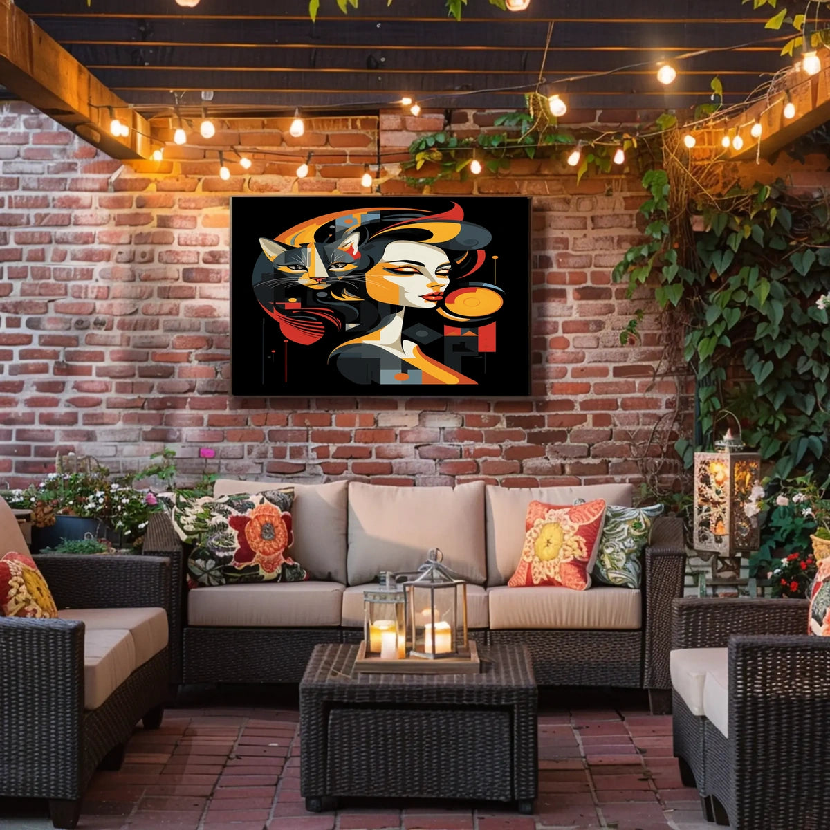 Abstract Harmony Abstract Poster