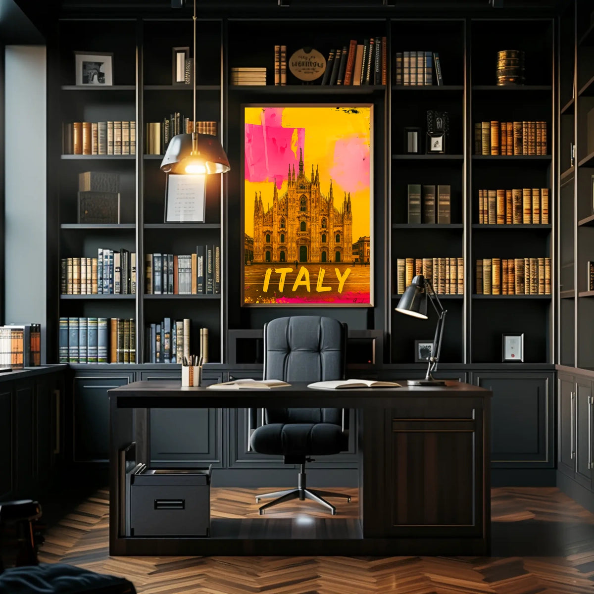 Vibrant Italy Poster