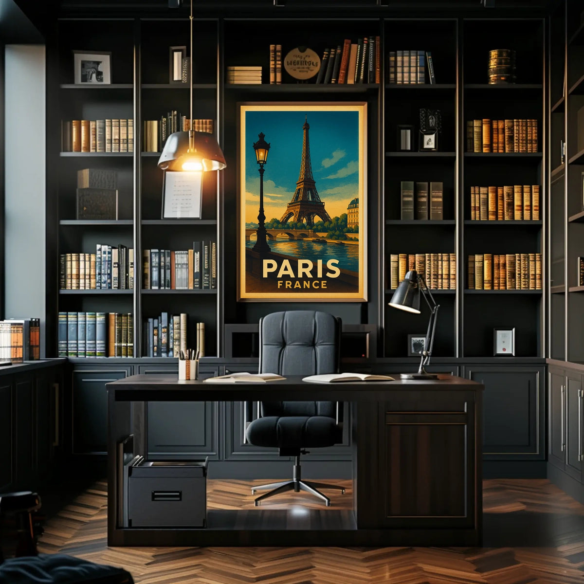 Paris, France Travel Poster