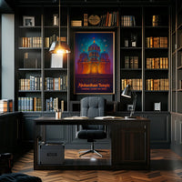 Akshardham Temple Eternal Glory of India Poster