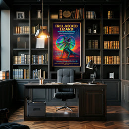 Frill-Necked Lizard Master of Disguise Poster