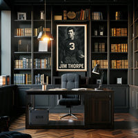 Jim Thorpe Athletic Legend Poster
