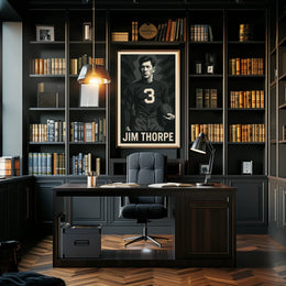 Jim Thorpe Athletic Legend Poster